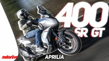 ESSAI APRILIA SR GT 400