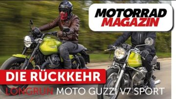 Moto Guzzi V7 Sport Dauertest-Abschluss Saison 2025 – Wie original