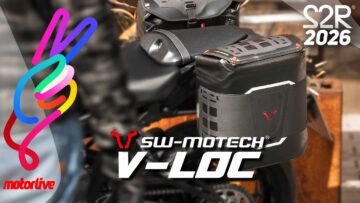 SW-MOTECH V-LOC AU SALON DU 2 ROUES DE LYON