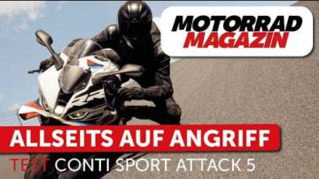 Test ContiSportAttack5 auf Straße und Rennstrecke: Was kann der 20:80