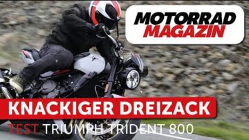 Test Triumph Trident 800 – Ein Roadster wie aus dem