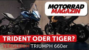 Vergleich Trident 660 gegen Tiger Sport 660 – So triffst
