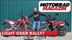 Rieju Aventura Rally 307 vs. Honda CRF300L