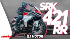 TEST QJMOTOR SRK 421 RR !!