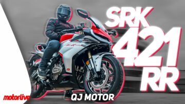 TEST QJMOTOR SRK 421 RR !!