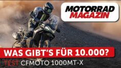 Test CFMoto 1000MT-X – Wie gut fährt die Reiseenduro zum