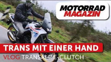 Vlog Honda Transalp E-Clutch – Wie funktioniert das, was bringt