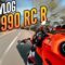 Der perfekte Straßen-Supersportler? KTM 990 RC R MotoVlog