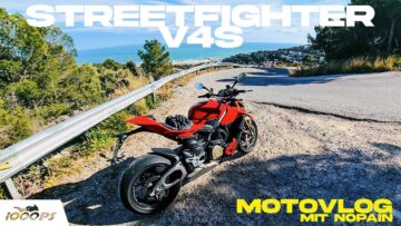 Ducati Streetfighter V4 S im Motovlog: 214 PS Wahnsinn auf
