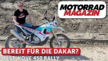 Kove 450 Rally: Bereit für die Dakar?