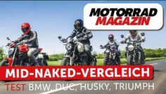 Midsize Naked Bikes Vergleich 2026 – BMW F 900 R,