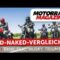 Midsize Naked Bikes Vergleich 2026 – BMW F 900 R,