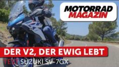 Ausführlicher Test der Suzuki SV-7GX – Dauerbrenner-V2, neue Connectivity, Quicksifter-Revolution