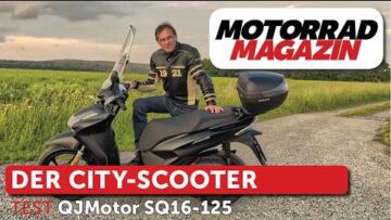 QJMotor SQ16 125 – der ideale City-Scooter?