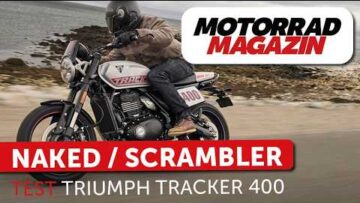 Test Triumph Tracker 400 – Speed 400 und Scrambler haben