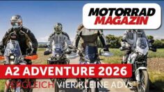Vergleich A2 Adventure 2026 im echten Offroad und auf der