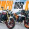 KTM 990 Duke R vs. Triumph Street Triple RX |