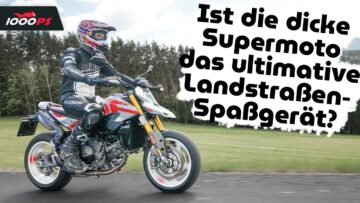 Zu plump für Supermoto, genau richtig fürs Winkelwerk? Ducati Hypermotard