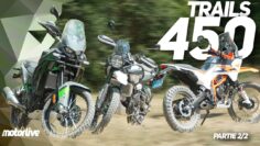KAWASAKI VS KTM VS ROYAL ENFIELD – COMPARO TRAILS 450