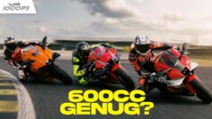 Mittelklasse-Supersportler 2026: CBR600RR, R9 und 990 RCR im Test